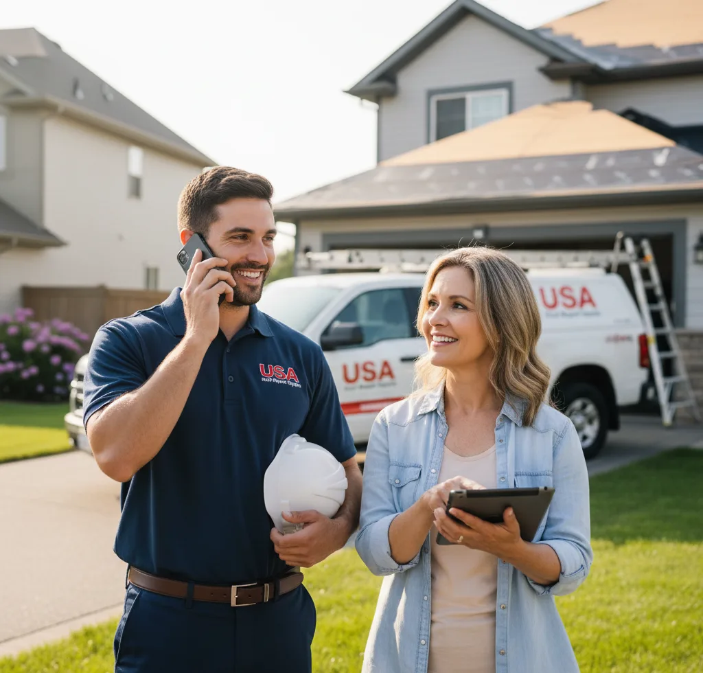 USA Roof Repair Experts customer support in York